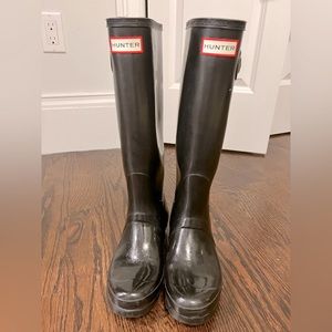 Tall Glossy Original Hunter Rainboots